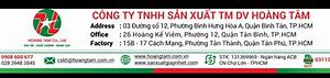 Công Ty Tnhh Sx Tm Dv Xuất Nhập Khẩu Hoàng Gia Việt