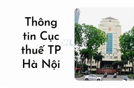 Cục Phó Cục Thuế Hà Nội