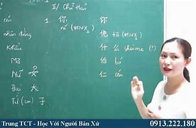 Học Chữ Trung Quốc Bài 1